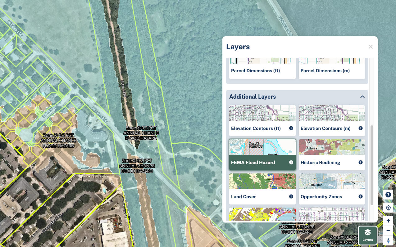 Adding and removing basemap layers